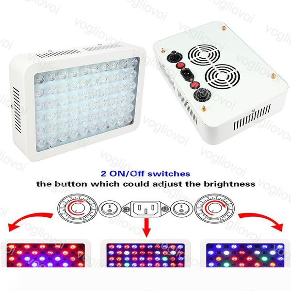 

grow lights full spectrum dimmable 300w with lens led plant aluminium for indoor medical plants veg flowering hydroponics systems dhl