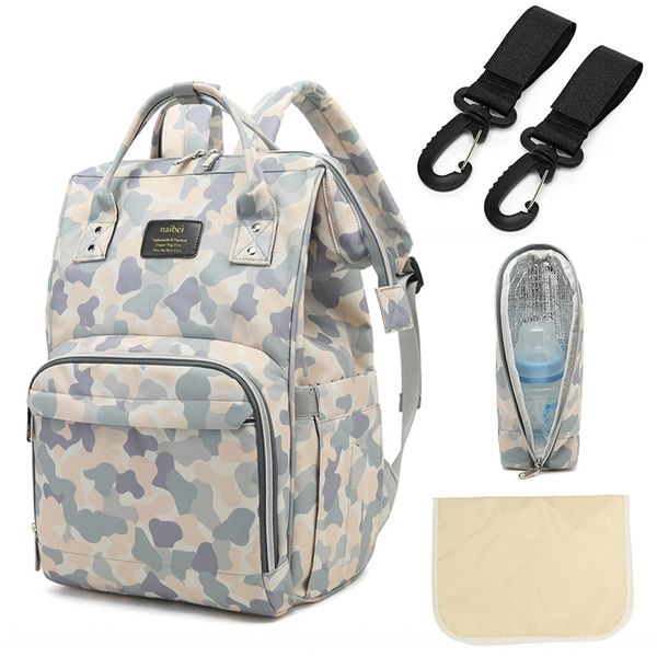 

2019 new mommy multi-functional large capacity maternal and infant korean fashion mom diaper bag double shoulder diaper baby bag