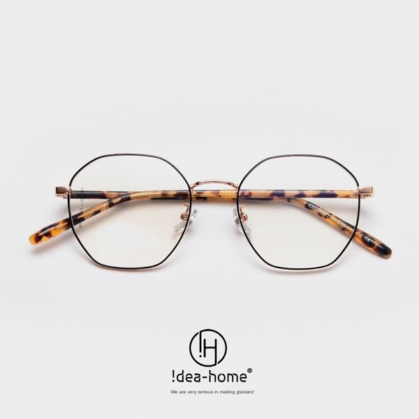 

kbt98577 metal multi-deformation frame men's and women's tide myopia frame plate myopia glasses leg plain glasses, Silver