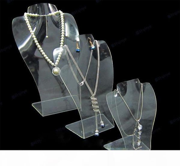 

acrylic jewelry dislay props necklace &earring holder pendant necklace jewelry showing stand easel 3 color available, Black;white