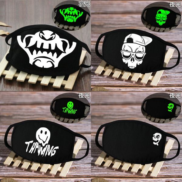 

cat gift mask homme face masks glow in the dark skeleton jaw mask cat gift cat gift uprro xhlove, Black