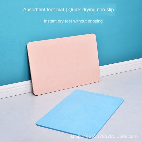 

nesting diatom mud bathroom diatomite non-slip diatomite anti-skid mat bathroom water absorbing quick-drying diatom earth mat