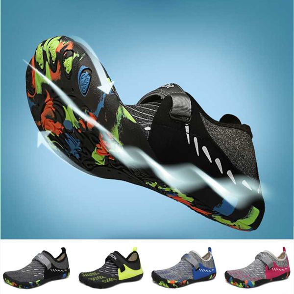 

beach water shoes swimming camping water shoes aqua flat soft walking lover yoga non-slip sneakers size36-47