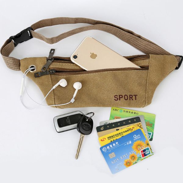 

hjkl running waist bag fitness fanny packs mobile phone holder pocket jogging sports camping hiking belt water bottle bags gift