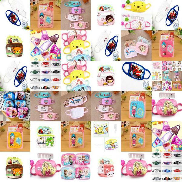 

cloth cartoon face mask designer face masks earloop kid masks cotton cartoon cloth cartoon latest amazing fytau xhlove, Black