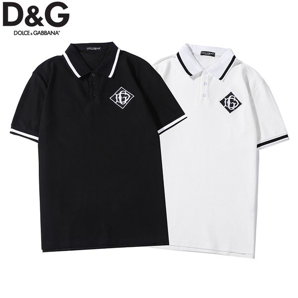 

ddd дизайнерские мужские рубашки поло летние марка поло мужские роскошные футболки бизнес офис polos рубашка с коротким рукавом крокодил top, White