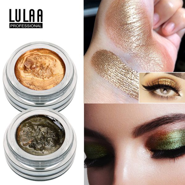 

lulaa eyeshadow pigment shimmer powder waterproof smoky eyeshadow makeup maquillaje natural matte eye shadow palette cosmetic