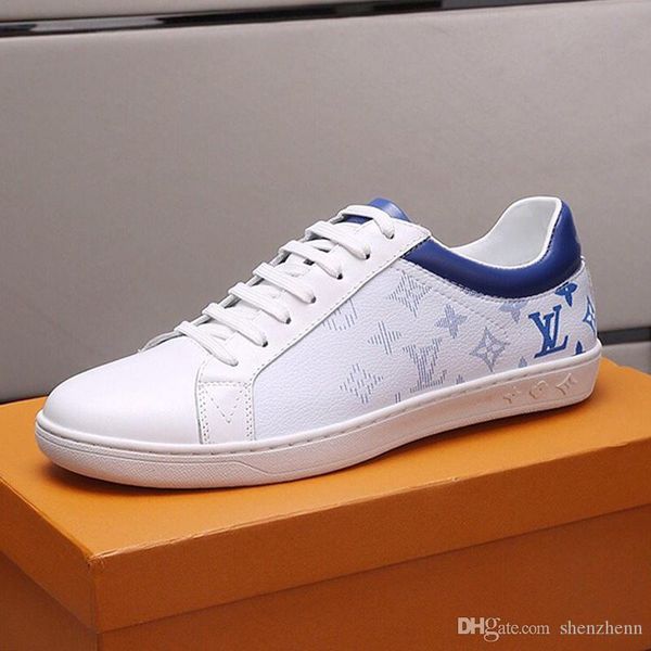 

fashion mens shoes luxury sneakers breathable 2020 new men shoes outdoor footwears with box zapatos de hombre luxembourg sneaker mens shoes, Black