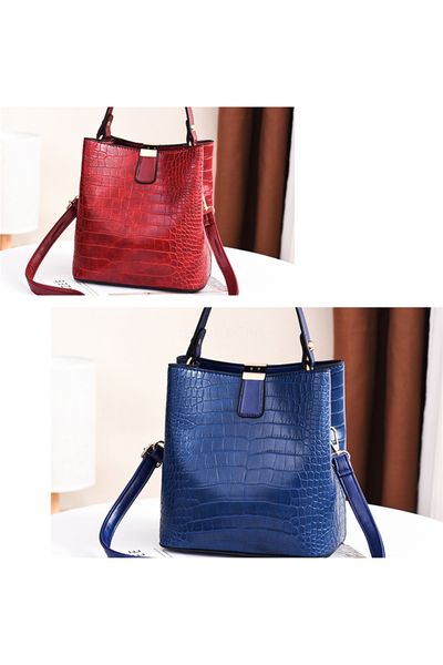 

women handbag alligator pu leather messenger bag for female ladies designer chain shoulder crossbody bag fashion small handbags#126