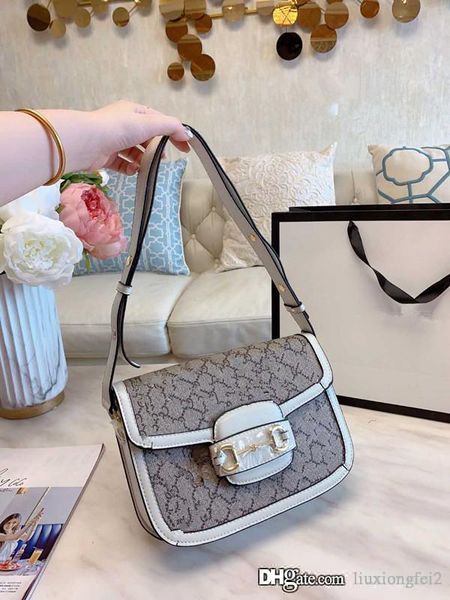 

summer 2020 new women's shoulder bag retro fashionable messenger bag classic color matching handbag
