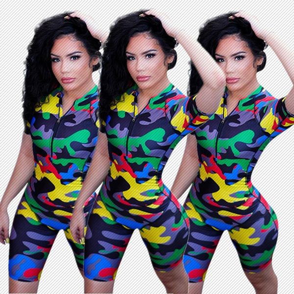 

h8845 independent station selling popular camouflage jumpsuit european and american womens clothing, Gray