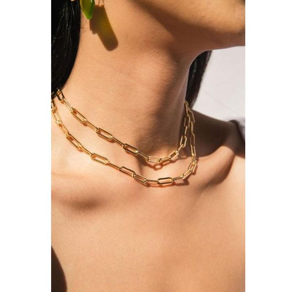

14k gold filled jewelry chains necklace gifts for her, Silver