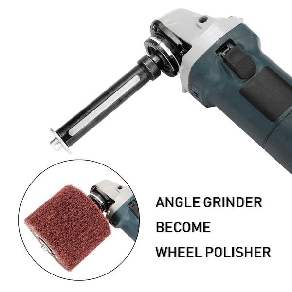 

m10 m14 adapter converter connection extended rod extender for electric sander grinder stainless steel sanding polisher