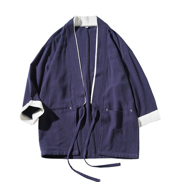 

ethnic clothing men women vintage kimono cardigan yukata haori chinese style tang costume classic hanfu summer asian 3xl 4xl 5xl, Red