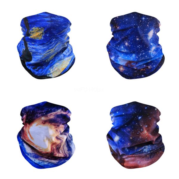 

outdoor windproof bandanas magic tube scarf neck multi function headband men women medieval towns head scarf men arab#132, Black