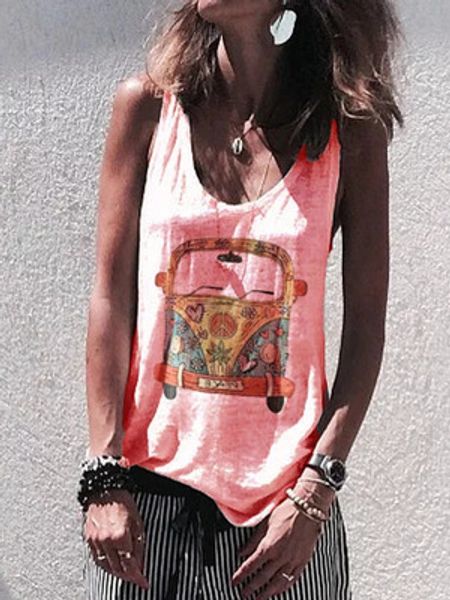 

женская баки лето 2020 новое прибытие женщин camis с printed вскользь streetwear ladies vest рубашки тис размер s-3xl, White