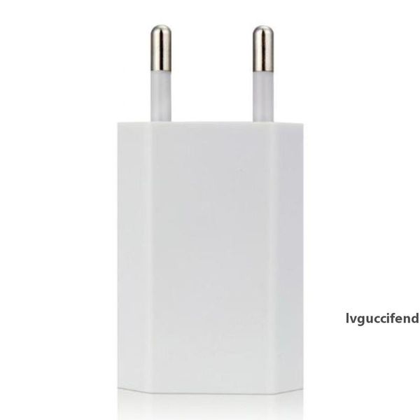 

10pcs 5v 1a wall charger usb travel moblie phone eu ac plug power adapter for iphone 4/4s/5/5s/6s/6plus for sumsung htc