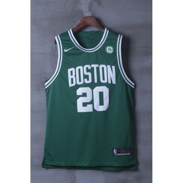 

shirt gordon hayward seltik black green thermal transfer stitched basketball jerseys, Black;white