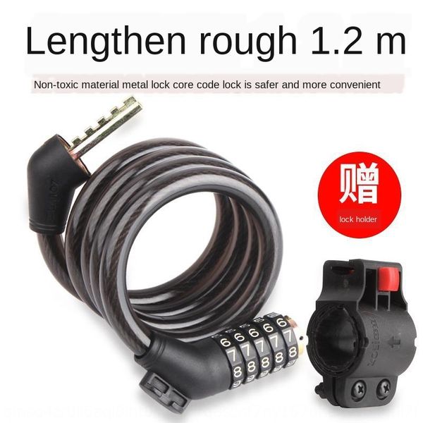 

neutral neutral combination 87620 87620 password bar ring roll lock riding equipment mountain bike universal five-digit password lock