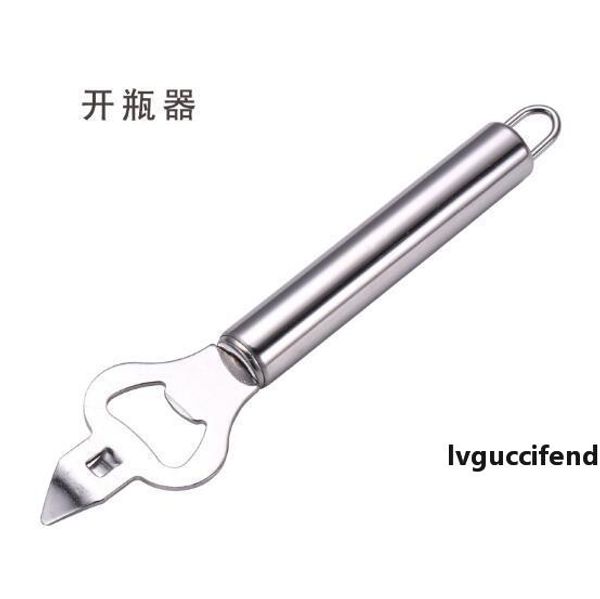 

2019-11 new factory direct round handle stainless steel kitchen gadget baking kitchen pizza knife planer knife shovel small skewer