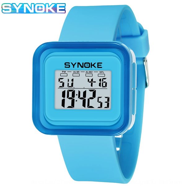 

ilkvl children's sports electronic fashion jelly luminous waterproof function 66156 children's sports electronic watch fashion jel, Blue