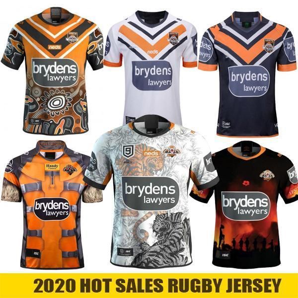 

2020 nines jersey wests tigers rugby jersey indigenous super rugby jerseys anzac rocket raccoon marvel australia nrl rugby league jerseys, Black;gray
