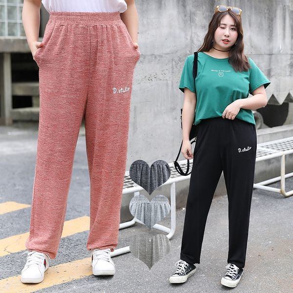 

сказочного дом женщины жира мм свободные брюки женщин размера больших случайные бабушка брюки плюс толстой очень большой спортивные брюки сл, Blue