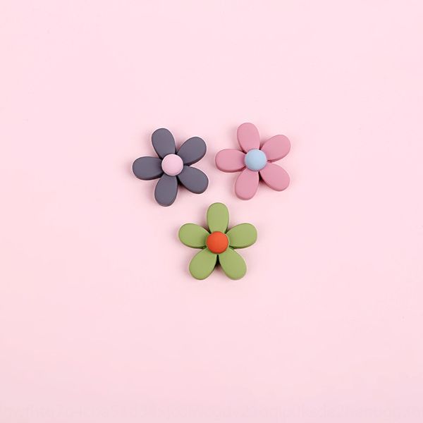 

s7nvj children's cute resin accessories fresh online sales japanese fashion shell material bag diy cartoon flower cartoon flower mobile, Slivery;white