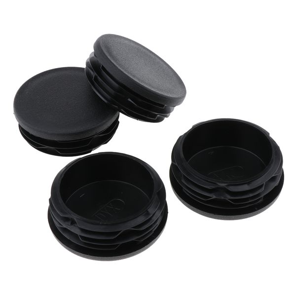 

4pcs rear wheel well frame tube hole plugs long for chevy silverado 99-17