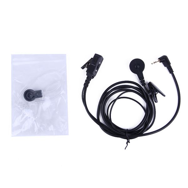 2,5mm 1Pin Vox Vox Tube Acoustic Fone De Ouvido Fone De Ouvido Mic PTT para Motorola TalkSout Rádio Portátil T5428 T5420 TLKR T80 T60 T8 T7