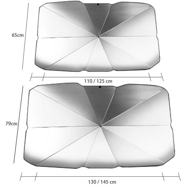 

uv protection sunshade for car windscreen summer uv reflector visors protection inner used umbrella for auto easy to store
