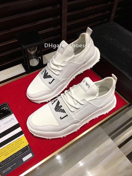 

2021-2020h new genuine leather men 's sports shoes large size fashion wild lace -up sneakers low -comfortable breathable tide shoe, Black