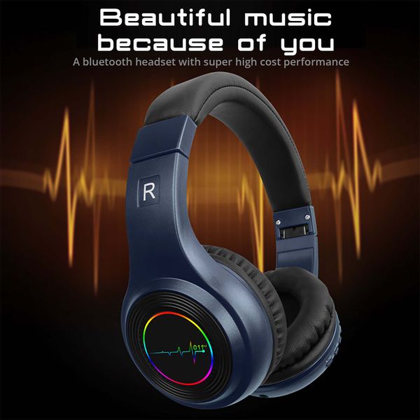

vj011 bluetooth true wireless headset studio tws earphones over ear gaming headphones designer cuffie noise cancelling headband dj headphone
