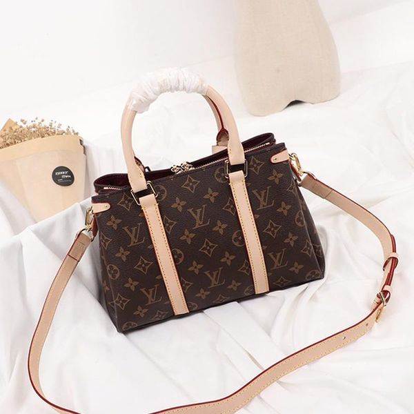 

women bag vintage classic leather totes shoulder crossbody bags handle tote messenger bags lady luxury designer bag handbags