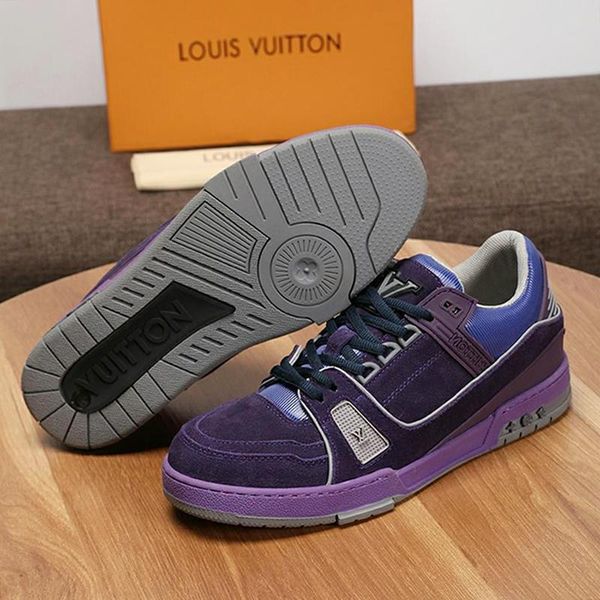 

new mens casual shoes luxury trainer sneaker men shoes fashion footwear chaussures pour hommes with original box luxury design men shoes