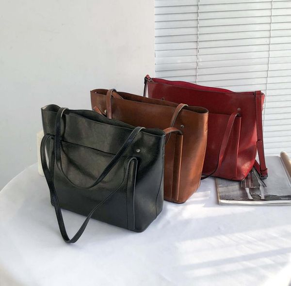 

New Fashion Women's Bags Fashion Handbag Messenger Bag Tote Big Bag Bucket Foreskin Bag