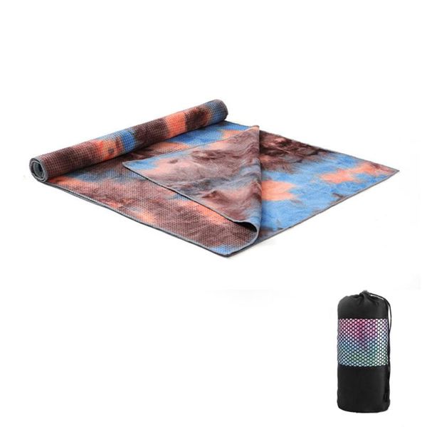 

yoga blanket non slip mat exercise pilates seat 183*63cm sweat absorption