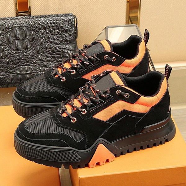 

hiking sneaker mens shoes drop ship fashion autumn and winter luxury lace -up plus size casual mens shoes sale zapatos de hombr, Black