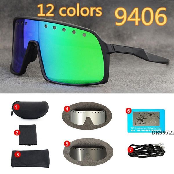 

велоспорт очки новый горный велосипед день и ночь ветрозащитный поляризованных солнцезащитных очков линзы 8 шт набор с коробкой ok9406dr9972, White;black