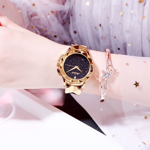 

factory direct marsally starry watch womens online celebrity celebrity inspired fashion womens brand delivery waterproof womens watch, Slivery;brown