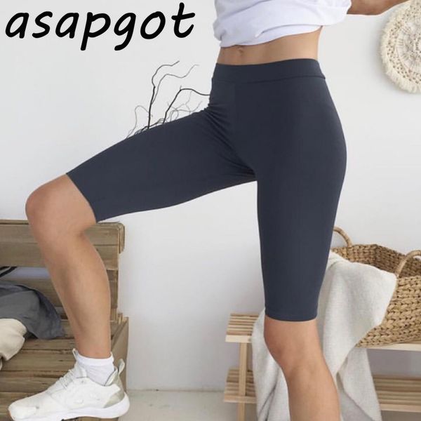 

women summer cycling bike shorts stretch basic short solid black shorts for women female clothing pantalones sweatpants strike, White;black