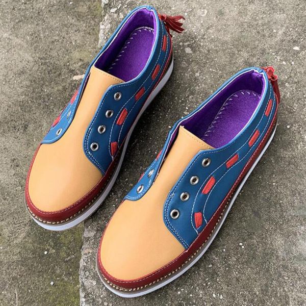 

autumn new fashion women shoes casual loafers women flat shoes cozy ladies mixed colors fringed platform single ll524, Black