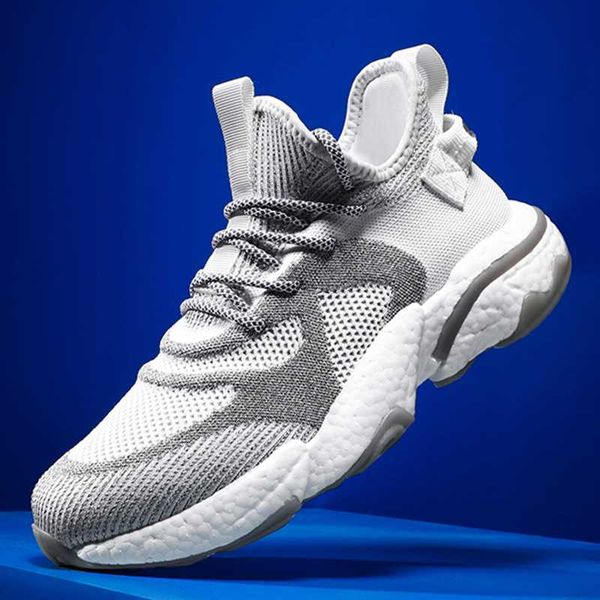 

men sneakers sport running shoes male breathable reflective trending jogging walking footwear soft damping platform shoes casual