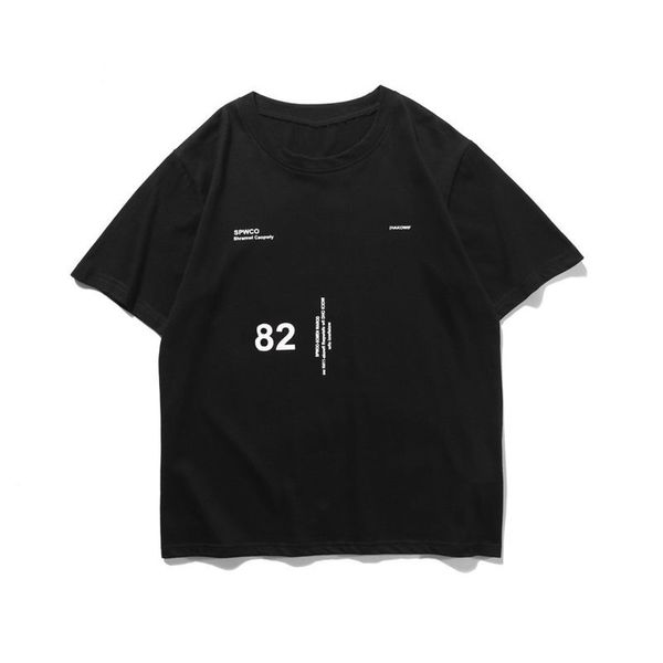 

mens stylist t shirt fashion badges printing t shirts short sleeves men and women hip hop tees size: m-2xl, White;black