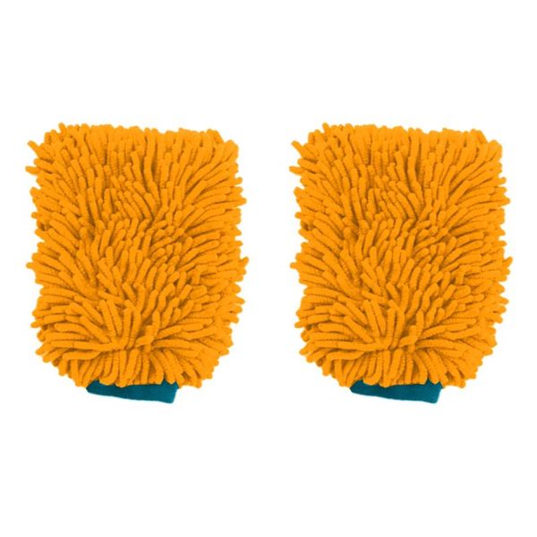 

double-sided car wash mipremium chenille microfiber cleaning glove lint y4ua