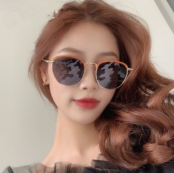 

fashion sun glasses flat new mirror women, White;black