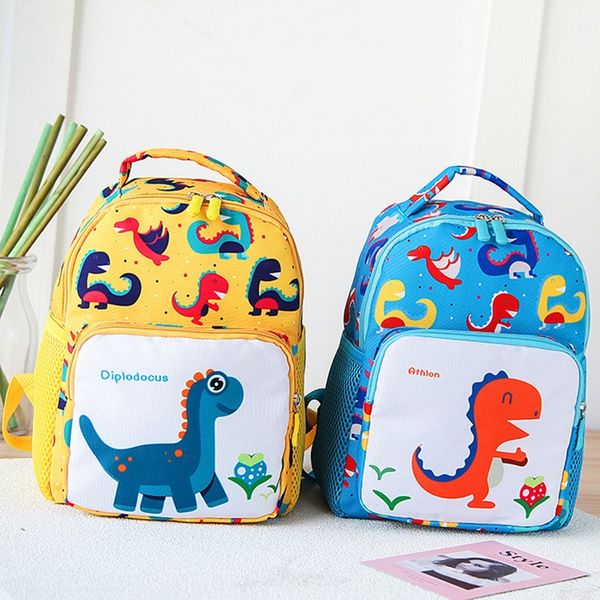 

5fktv new dragon children's schoolbag cartoon kindergarten 3-7 years old boys bag backpack backpack' and girls' backpack kore