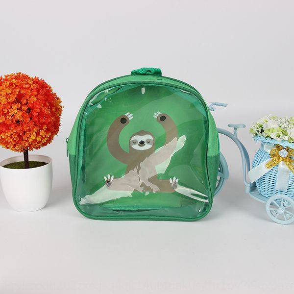 

tubpv pvc transparent children's cartoon pattern animal baby outing pvc transparent children's cartoon pattern animal backpack bab