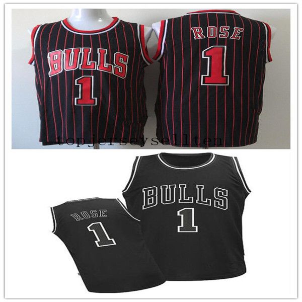 

derrick rose chicago bulls men hardwood classics 2008-2009 basketball jersey, Black