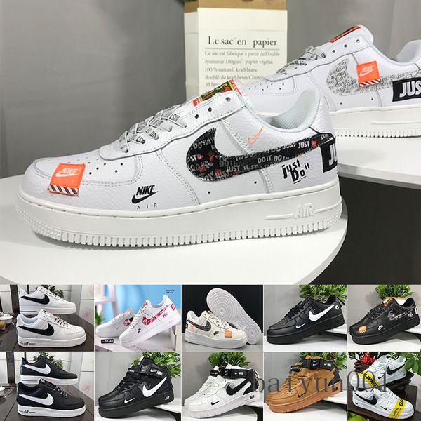 

new 1 utility classic black white red dunk men women running shoes one sports skateboard high low cut wheat trainers sneakers size t-6fr